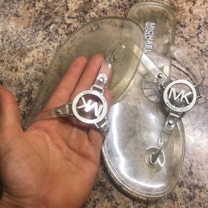 Clear Michael Kors sandal